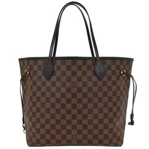 Louis Vuitton Damier Neverfull MM Shoulder Tote Bag N51105 SD3079 145560